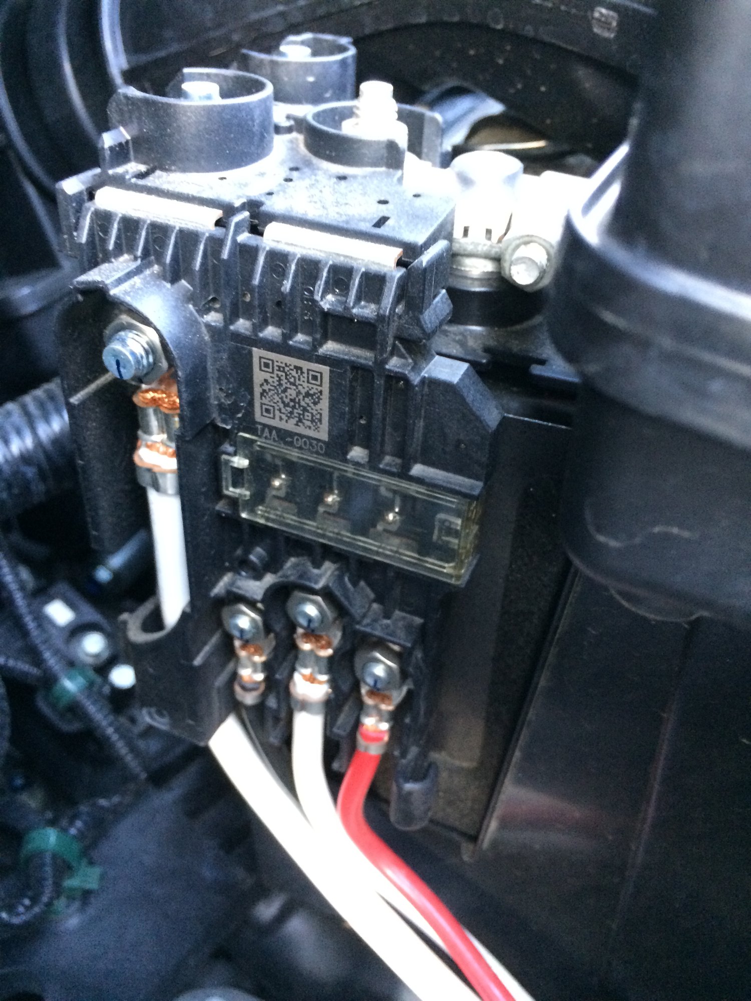 GSU30W プラスターミナル メインヒューズ固定ナット M8とM6